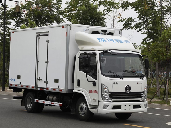 國(guó)六陜汽德龍160馬力冷藏車(chē)