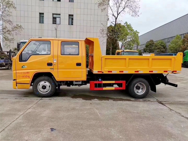 國(guó)六江鈴自卸式垃圾車